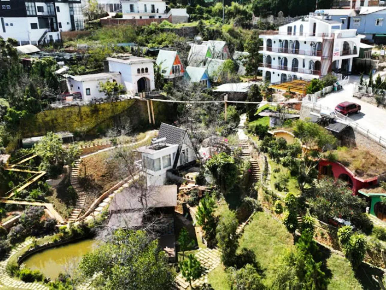 Otel Hotel Dalat Bagian luar foto